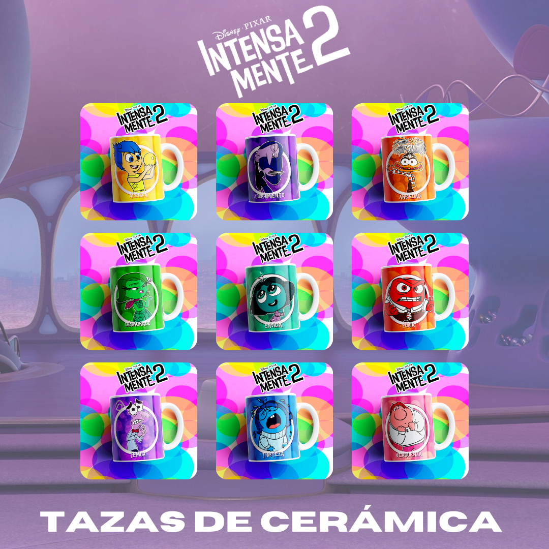 TAZA DE CERÁMICA INTENSAMENTE 2 - Sofia Gift and Deco
