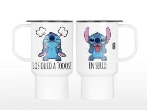 JARRO TÉRMICO STITCH LOS ODIO A TODOS ENSERIO!