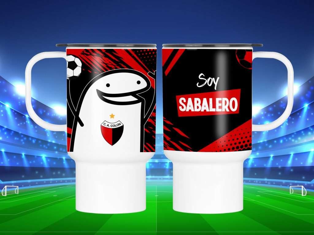 JARRO TÉRMICO FLORK EQUIPOS DE FÚTBOL - Sofia Gift and Deco