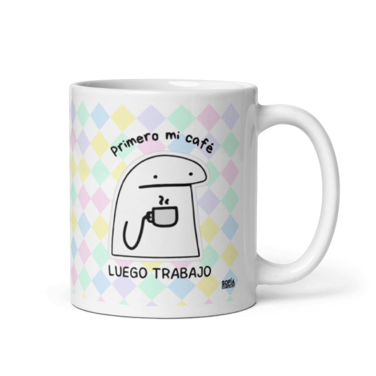 FLORK PRIMERO MI CAFÉ LUEGO TRABAJO - Sofia Gift and Deco