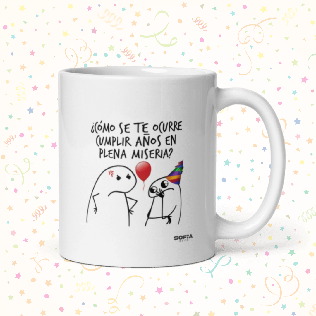 FLORK COMO SE TE OCURRE CUMPLIR AÑOS EN PLENA MISERIA - Sofia Gift and Deco
